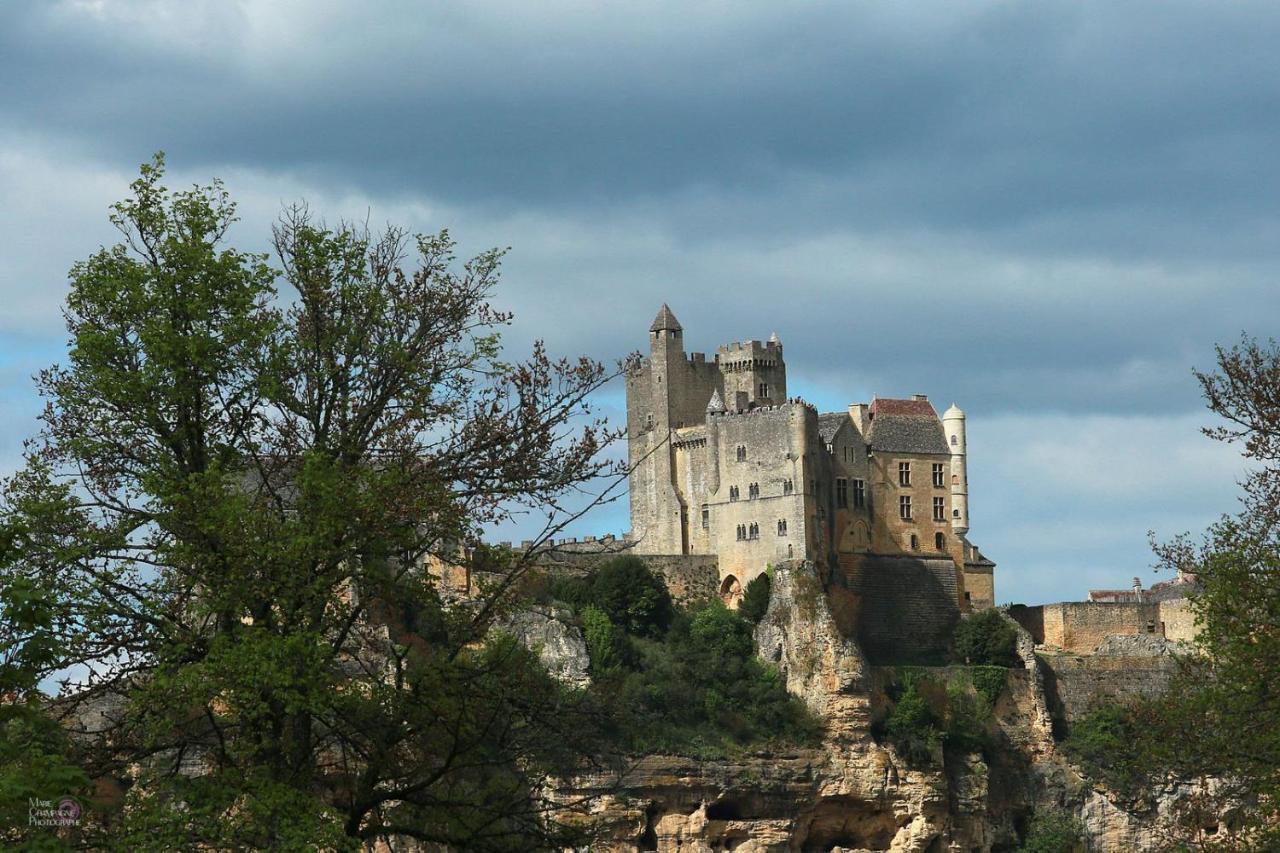 Au Coeur De Beynac, Superbe Maison Du 14Eme Siecle Avec Jardin Panoramique Екстер'єр фото
