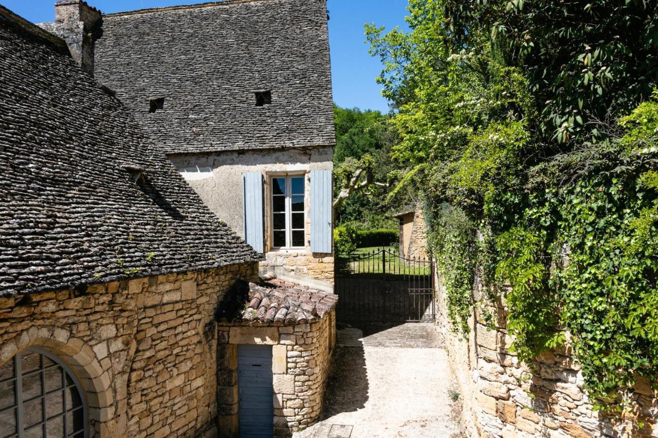 Au Coeur De Beynac, Superbe Maison Du 14Eme Siecle Avec Jardin Panoramique Екстер'єр фото